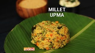 Millet Upma  Foxtail Millet Recipe  Thinai Upma  Kangni Upma [upl. by Ahsinek113]