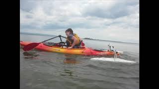 Kayak Outriggers Stability Test  Part I [upl. by Elletsirk]