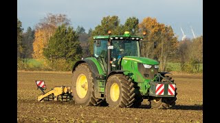 Tiefenlockerung 2020 mit John Deere 6215R und Agrisem [upl. by Refinneg13]