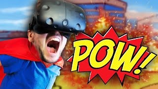 BECOME A REAL SUPERHERO  Powers VR HTC Vive Virtual Reality [upl. by Enirak227]