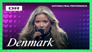 Sissal  Hallucination  Denmark 🇩🇰  National Final Performance  Eurovision2025 [upl. by Suaeddaht]