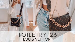 Converting the LV Toiletry Pouch into a crossbody bag TUTORIAL [upl. by Eletnahs]