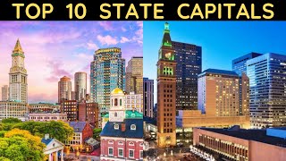 10 Best State Capitals in US [upl. by Brook]