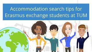 Accommodation search tips for Erasmus exchange students at TUM [upl. by Hanforrd]