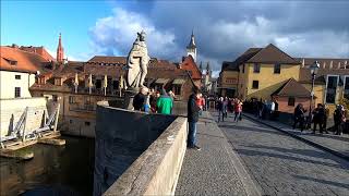 Würzburg Germany City Tour amp History [upl. by Nyrret206]