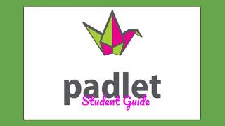 Padlet Student Guide Getting Started [upl. by Nela]