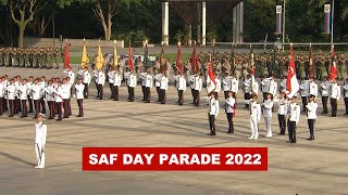 SAF Day Parade 2022 [upl. by Aicnarf182]