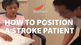 How To Position A Stroke Patient [upl. by Llewol]