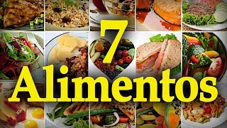 Los Siete alimentos con más proteína [upl. by Ania]