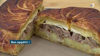 Tourte à landouillette de Troyes et au Chaource [upl. by Aonehc]