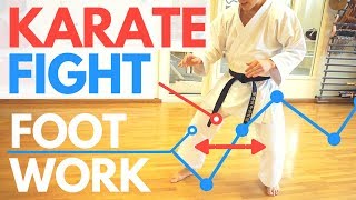 HOW TO CONTROL A FIGHT  Karate Footwork — Jesse Enkamp [upl. by Grace453]