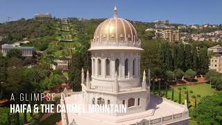 A Glimpse of Israel Haifa and Mt Carmel [upl. by Dnomyaw]