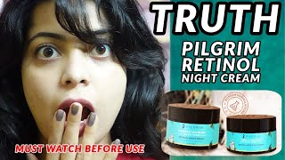 Pilgrim Retinol Night Cream amp Under eye cream  Korean KBeauty  Pilgrim Face Care [upl. by Alsi]