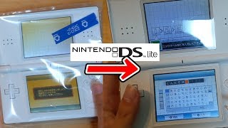 尿液晶なDS lite 画面交換 [upl. by Guenevere]