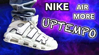 UNDERRATED NIKE AIR MORE UPTEMPO On Feet Review [upl. by Medea637]