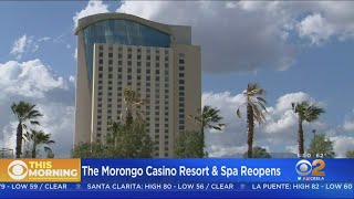 Morongo Casino Reopens Friday With New Changes [upl. by Iidnarb]