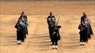 13 Gorkha Rifles Pipe band amp khukuri display 24 April 2015 [upl. by Ennail126]