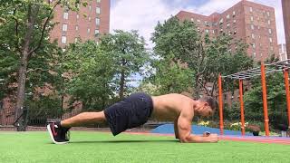 How to setup perform the Commando Plank [upl. by Aneert]