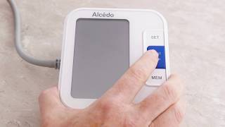 Getting Started with Alcedo Blood Pressure Monitor B21 [upl. by Adnolat84]