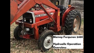 Massey Ferguson 240s Overview [upl. by Rhonda]