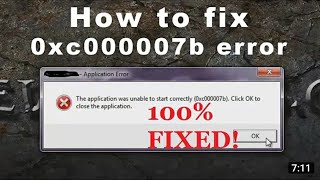 Fix 0xc000007b in Assassins creed black flag 2021 method100 working for any game [upl. by Keslie]