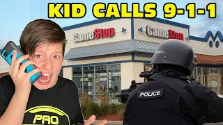 🤬Kid Temper Tantrum🤬 Calls 911 Because GameStop Ran Out Of The PS5s GROUNDED [upl. by Friede581]