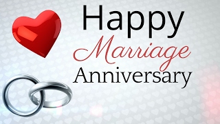 Marriage Anniversary Wishes  Happy Wedding Anniversary Message [upl. by Ursi]