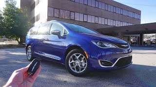 2019 Chrysler Pacifica Limited Start Up Walkaround Test Drive and Review [upl. by Bunder839]