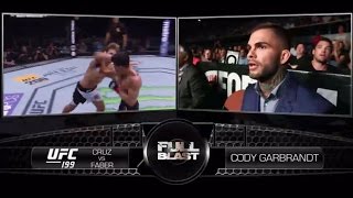 UFC 207 Cody Garbrandt  Full Blast Cruz vs Faber 3 [upl. by Mortensen358]