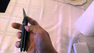 How to open and close a Kershaw Scallion knife [upl. by Eliott758]