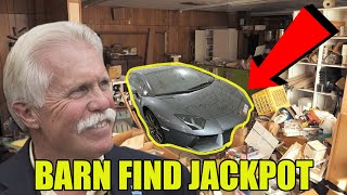 8 RAREST Car Barn Finds  Chasing Classic Cars [upl. by Yebloc]