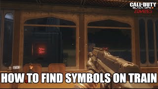 How To Find Symbols From Train Map  Explained Needed For Sword Black Ops 3 Shadow of Evil [upl. by Cud]