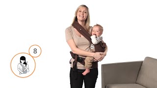 Hip Carry on Original Baby Carrier  Ergobaby [upl. by Ki]