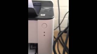 How to reset the Brother HL 1110 1112 1118 1210w toner cartridge TN1050 [upl. by Eatnahs457]