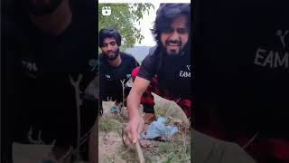 Waris Wani vs Jin new funny video [upl. by Ahsinac418]