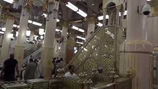 Virtual Tour Inside Masjid AlNabawi Prophets Mosque in Medina [upl. by Quigley]