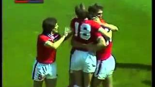 Bryan Robson Goal England Vs France 1982 [upl. by Clementas82]