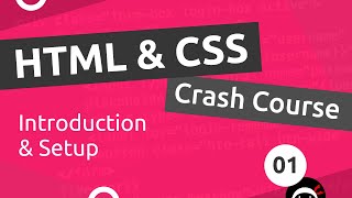 HTML amp CSS Crash Course Tutorial 1  Introduction [upl. by Sucramel224]