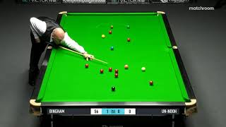 147 Stuart Bingham MAKES 147 against Thepchaiya UnNooh at BetVictor Championship League Snooker [upl. by Soll]