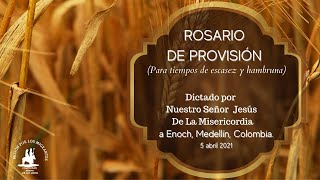 ROSARIO DE PROVISIÓN Para tiempos de escasez y hambruna [upl. by Cresida]