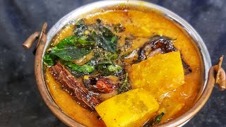 Recipe 141 How To Make Mangalore Cucumber Sambar Recipe  Mangalore Sauthekayi Sambar [upl. by Stefanie]