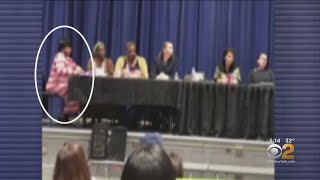 Brooklyn School Board Member Uses Racial Slur Against Asians [upl. by Kinelski842]