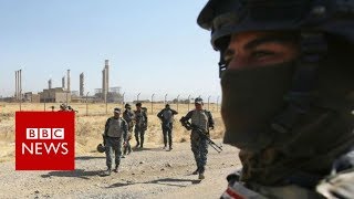 Iraqi Government Forces Take Control of the disputed city of Kirkuk  BBC News [upl. by Abbe]