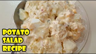 CLASSIC POTATO EGG SALAD RECIPE  HOW TO MAKE POTATO SALAD  POTATO SALAD WITH EGG RECIPE [upl. by Llet]