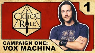 Arrival at Kraghammer  Critical Role VOX MACHINA  Episode 1 [upl. by Goodyear893]