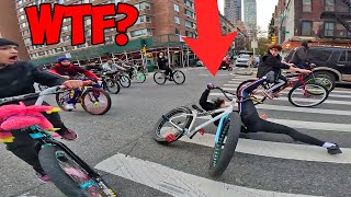 TAKING OVER MANHATTAN ON BIKES [upl. by Iroak]