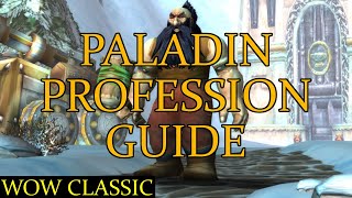 WoW Classic  Paladin profession guide [upl. by Lluj]