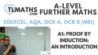 ALevel Further Maths A101 Proof by Induction An Introduction [upl. by Grani118]