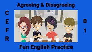 Agreeing amp Disagreeing  How to agree and disagree in English [upl. by Odrareve]