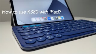 First time using Logitech K380 with iPad Watch this [upl. by Lebatsirhc]